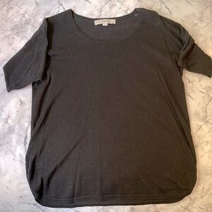 LOFT Rounded Hem Lightweight Sweater Top XS
